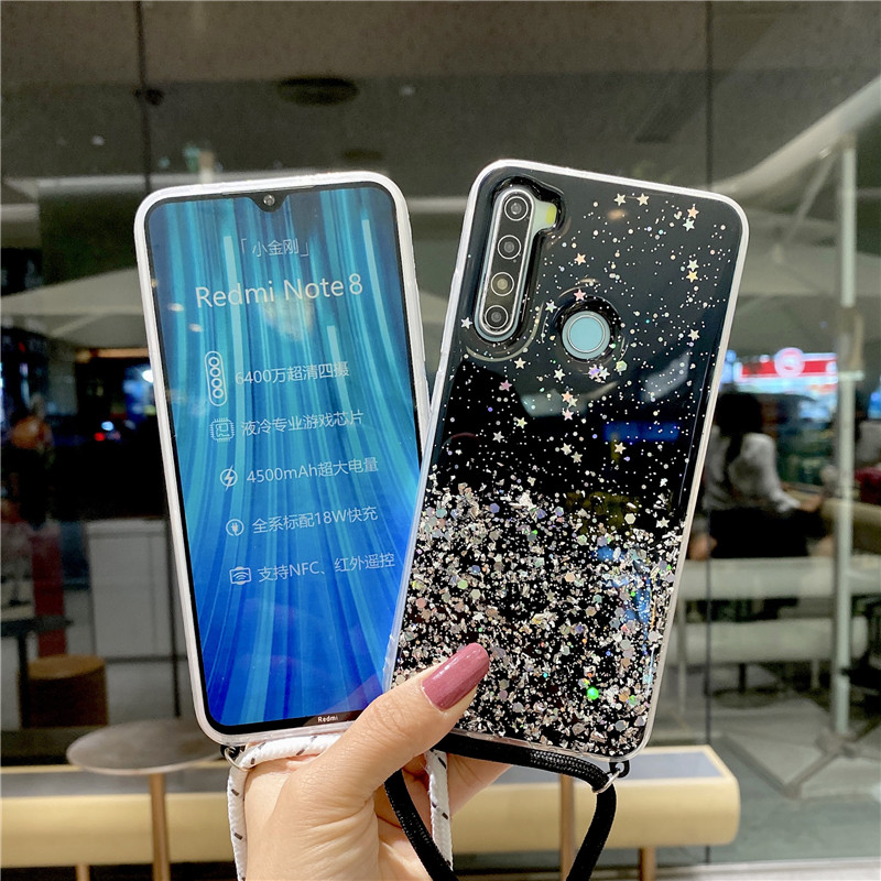 For OPPO - Anti Crack Lanyard Case/ Sling Case OPPO F11 Pro F3 Plus F1 Plus Reno 3 Realme 6 Pro Realme3 Pro Reno 3 Pro R17 Tali Crossbody Lanyard Silicone Case Soft case