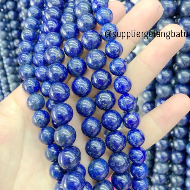 Limited edition Premium Lapiz lazuli 1 renceng termurah original afghanistan natural akik