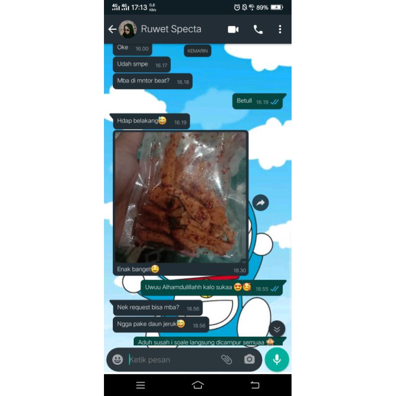 Basreng Stik Pedas Daun Jeruk  | Baso Goreng Murah Bumbu Asli | Basreng Viral Daun Jeruk-4