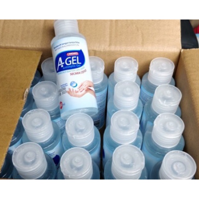 Ready stok! One Med A Gel Aseptic 100 ml hand sanitizer sanitiser antiseptik