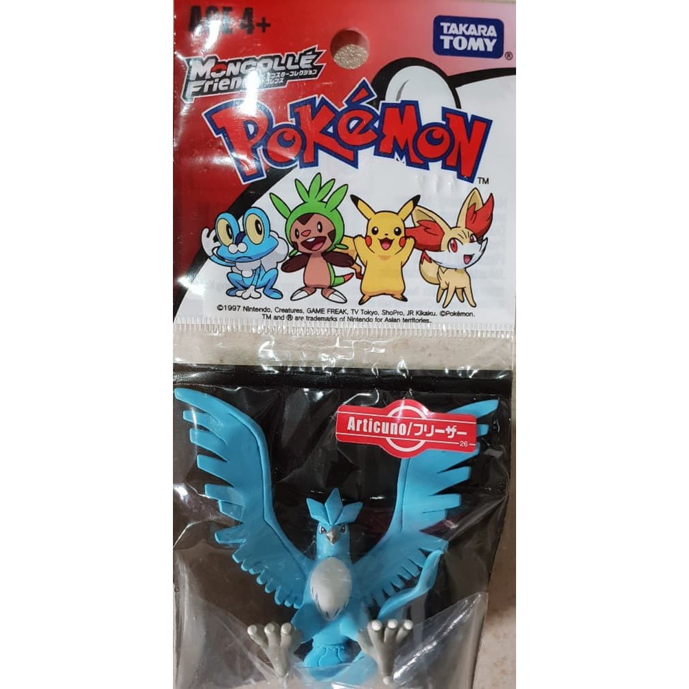 Pokemon Articuno Moncolle Takara Tomy Rare Langka