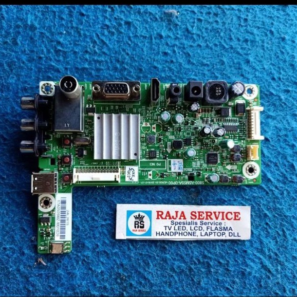 mb tv led toshiba 24L1600VJ mainboard board motherboard mobo mesin module modul