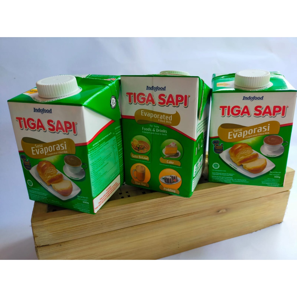 

Susu Evaporasi Tiga Sapi 500 Ml Halal Free Bubble Wrap Dan Dus Tebal