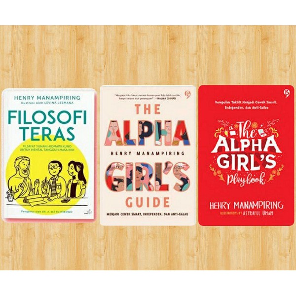 Jual Ready Stok !!! Buku The Alpha Girl’s Guide Filosofi Teras By