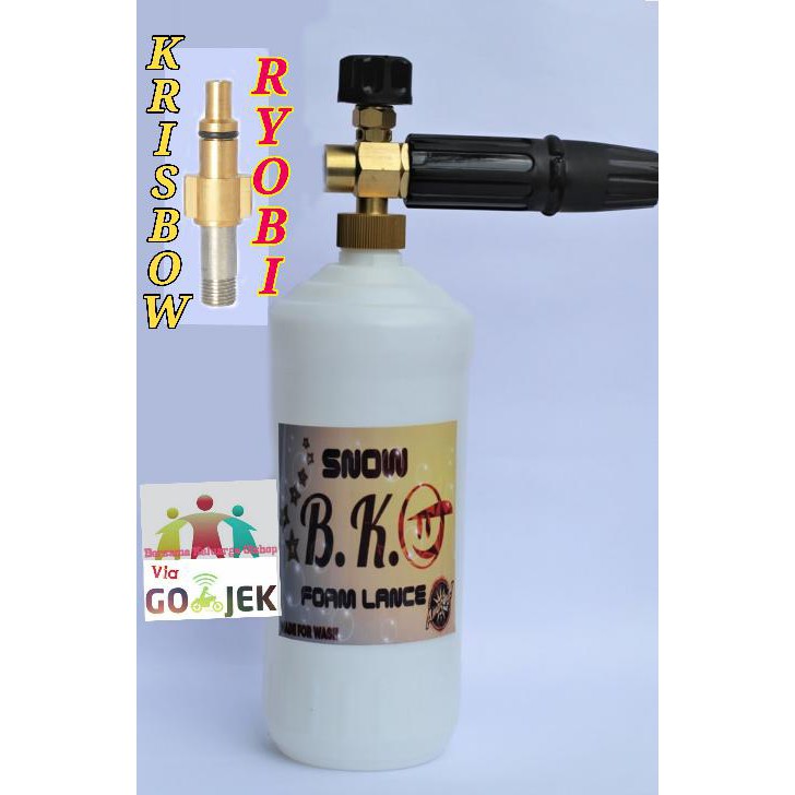 Foam Lance Snow Wash Ryobi & Krisbow Termurah