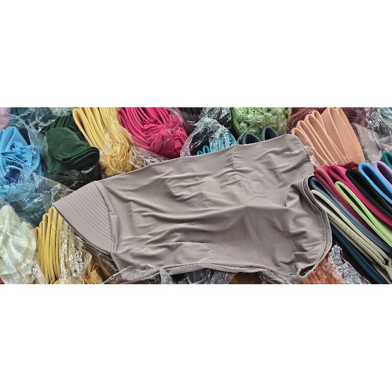 Hijab Pendek Sport / Hijab sport jersy premium / bergo sport pendek / hijab sport-Milo