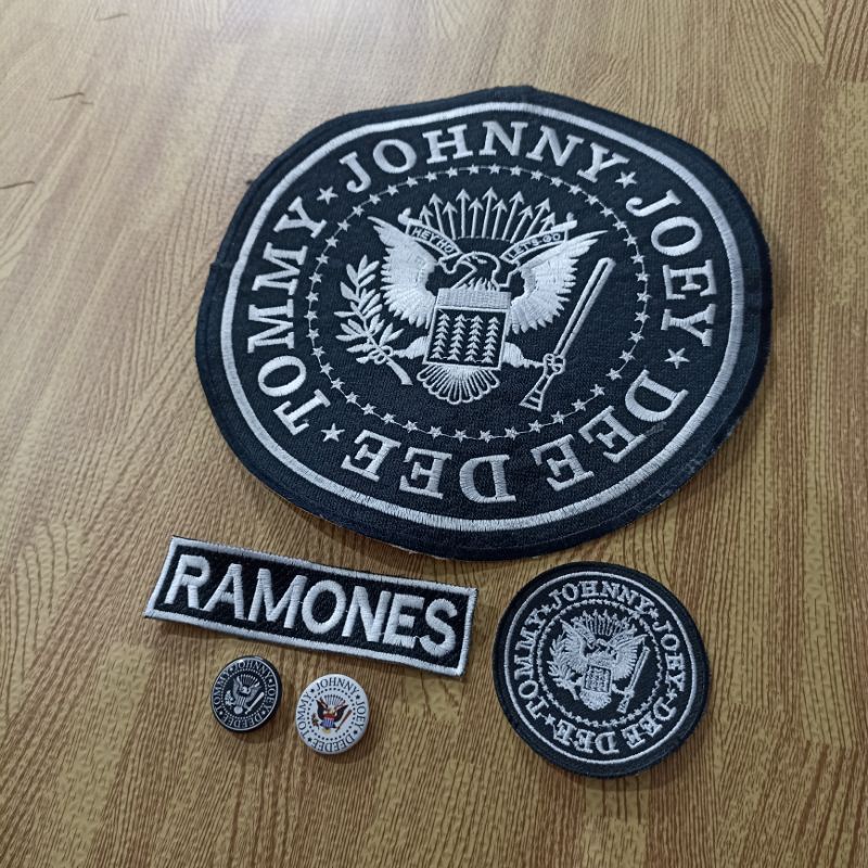 BACKPATCH BORDIR BESAR JOHNNY RAMONES BEST SELLER