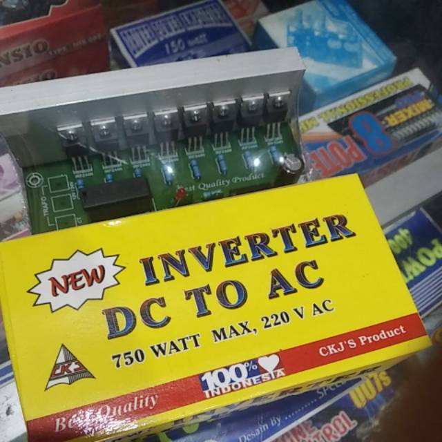 Inverter dc to ac 750watt