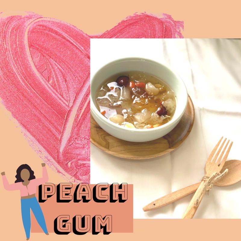 

PEACH GUM dessert sehat