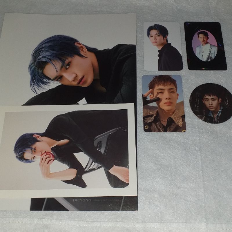 sg21 taeyong ktown yearbook yb winwin atw awaken the world pc cc photocard circle card set