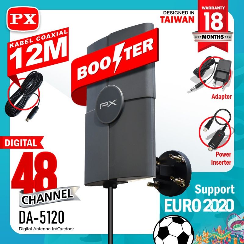 Antena TV Digital Indoor Outdoor PX DA-5120