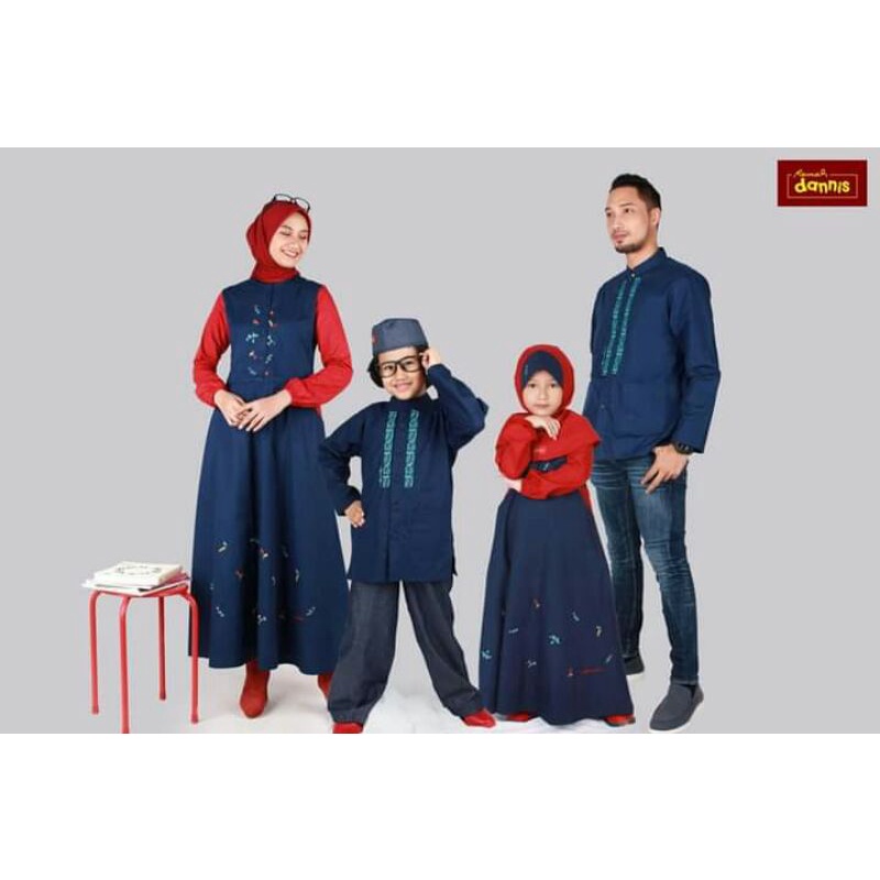 PROMO NEW ARRIVAL SARIMBIT DANNIS TERBARU SARIMBIT D'IRIS DANNIS KELUARGA COUPLE AYAH IBU