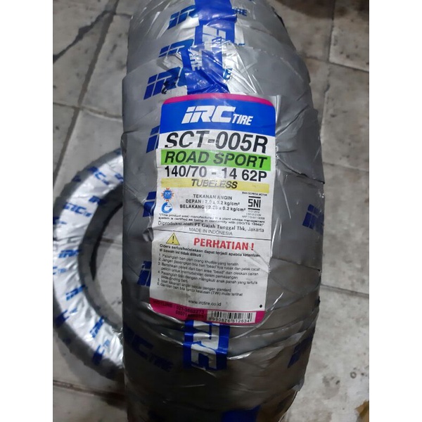 Ban IRC 140/70-14 SCT 005R Tubeless