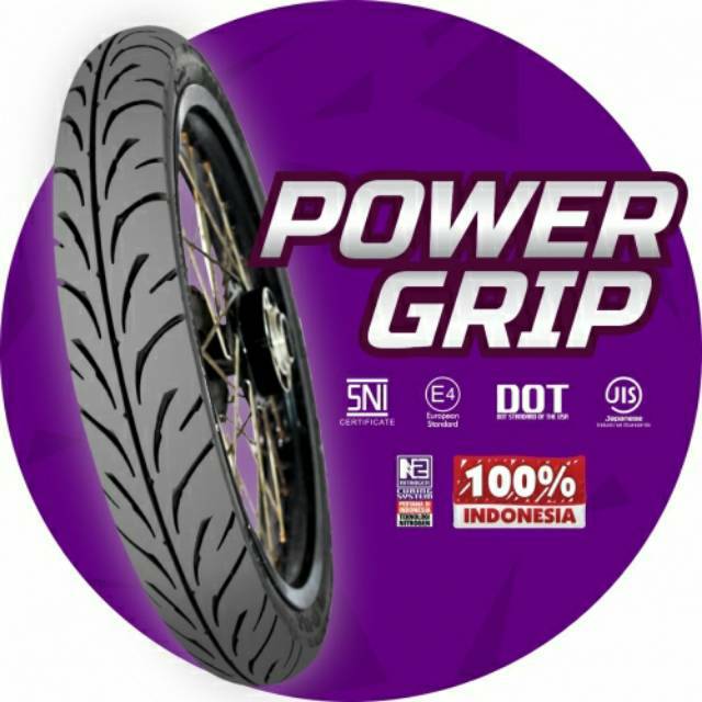 Ban Luar Mizzle Power Grip / Tread 225-17 250-17 Tubetype