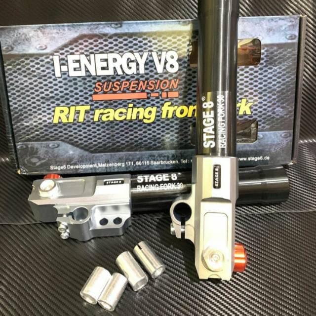 Tabung shock rt stage copy ori breket 4P big monoblok supra 125 karisma blade jupiter Fu sonic vega