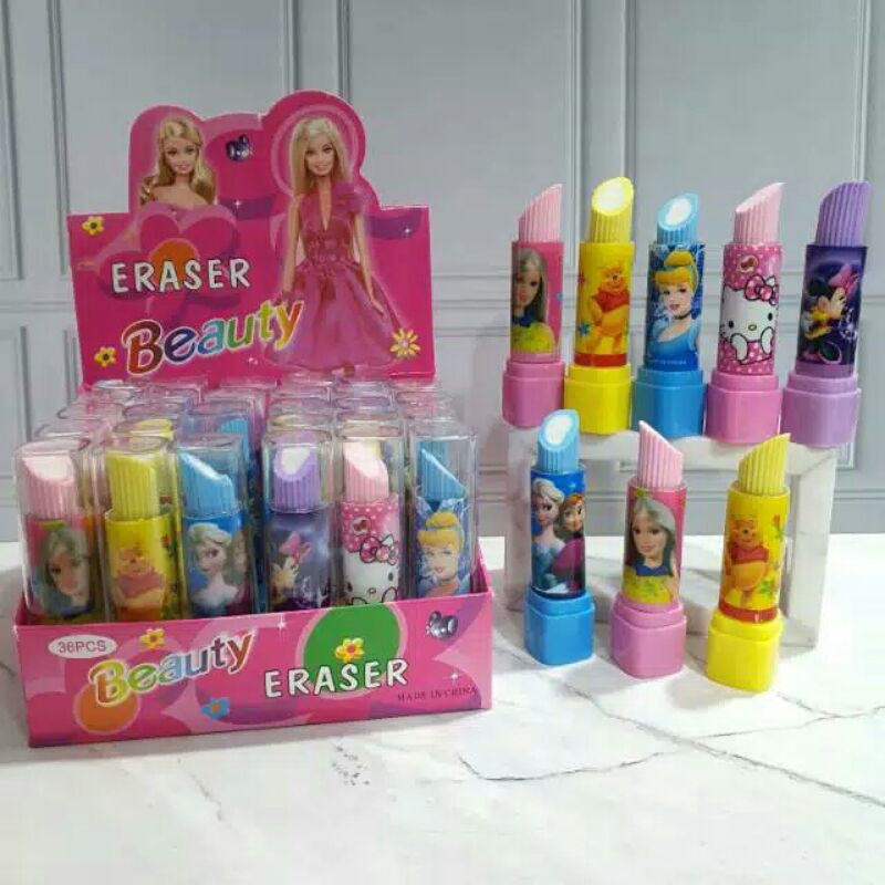

(HABIBI STORE) Eraser / Penghapus bentuk Lipstik