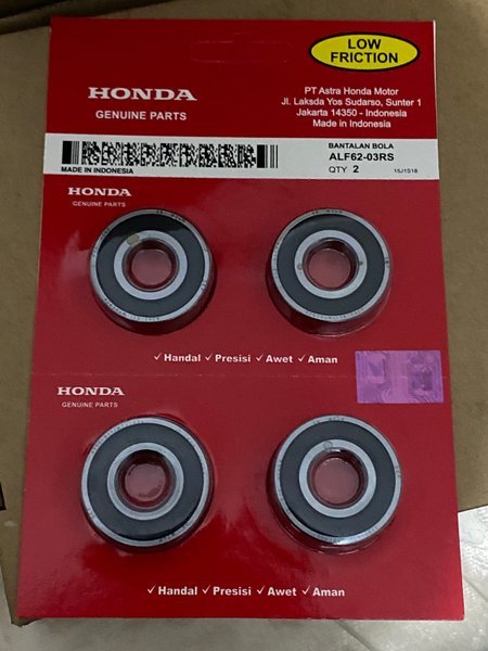 Bearing Lahar 6203 Honda Press