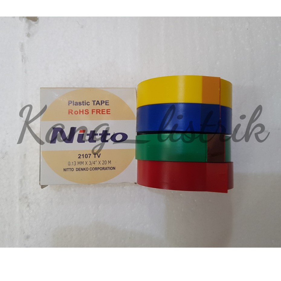 

Isolasi Nito PVC / Isolasi Warna Nitto