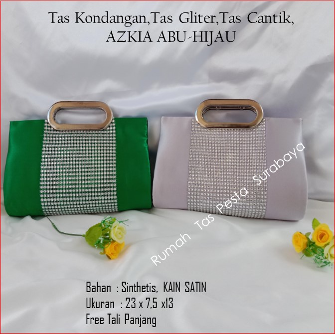 PAKET TAS AZKIA BELI 2 TAS SATU ONGKIR MODEL LUCTH DAN SELEMPANG MURAH MEWAH DAN ELEGAN