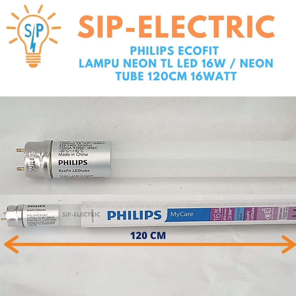 PHILIPS ECOFIT LAMPU NEON TL LED 16W / NEON TUBE 120CM 16WATT
