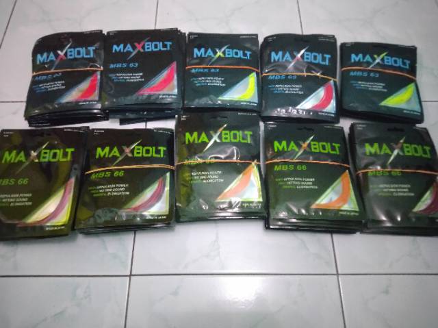 Senar Badminton Maxbolt mbs6 mbs63 mbs66 arc z mbs 66 6 63