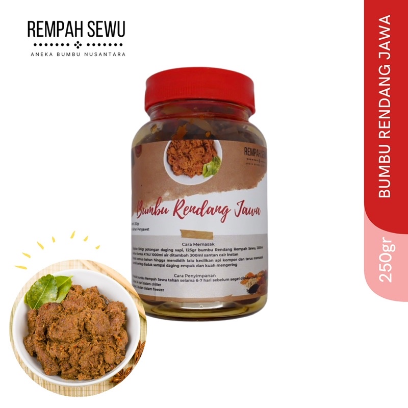 

Bumbu Rendang Jawa - 250gr