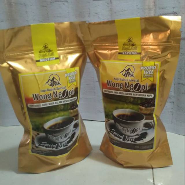 

Kopi Bubuk Spesial Lelet "Wong Ngopi" 100gr