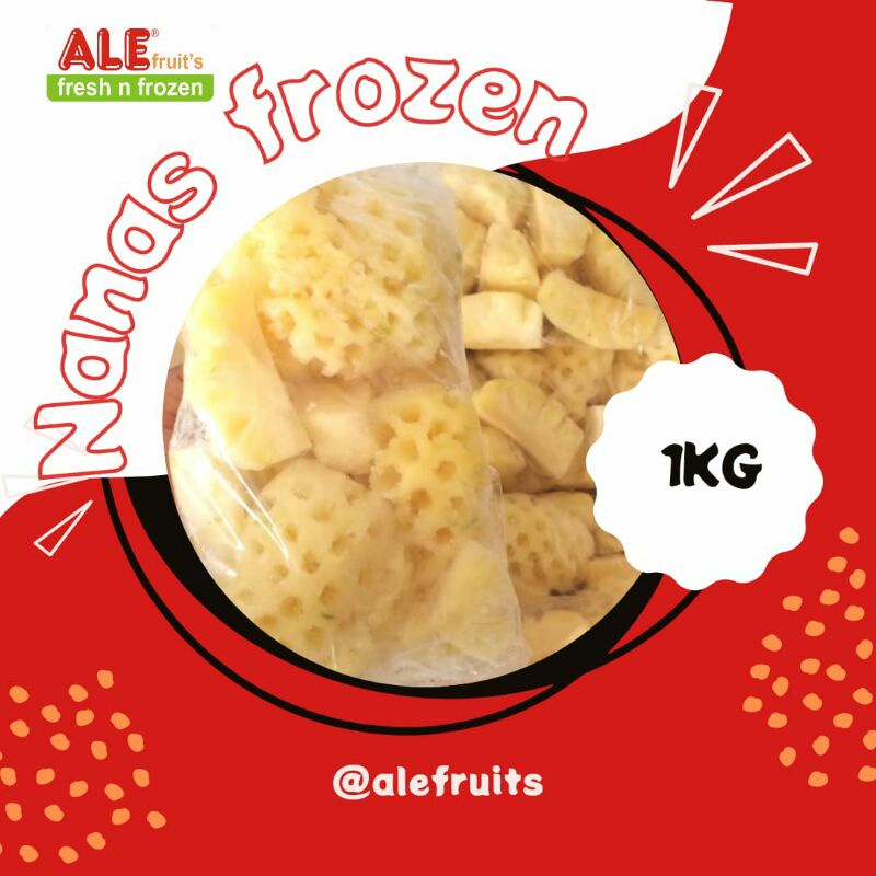 

Nanas beku, nanas frozen,frozen fruits ,nanas beku lokal