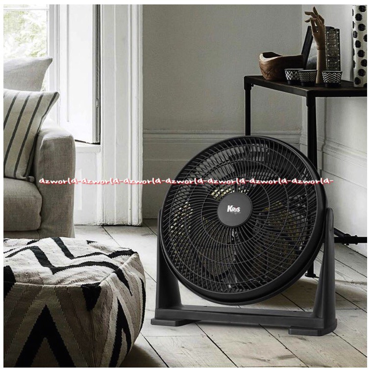 Kris Air Monster Table Fan 16 Inch Kipas Angin Meja Hitam Black