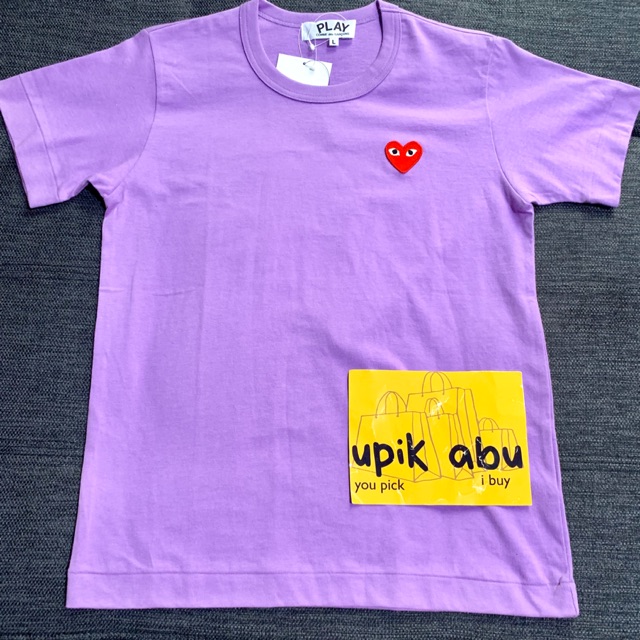 cdg purple tee