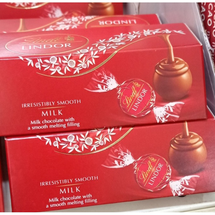 

Lindt Lindor Coklat Trio Milk Spesial Vlentine 37 grm