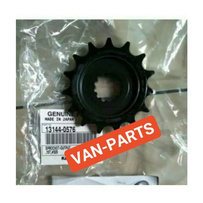 gear depan Gear rantai kawasaki ER6 original kawasaki