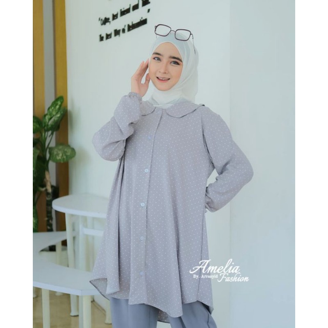 ONE SET SYAKILA ORI AMELIA FASHION SETELAN WANITA KEKINIAN OUTFIT FASHION MASAKINI