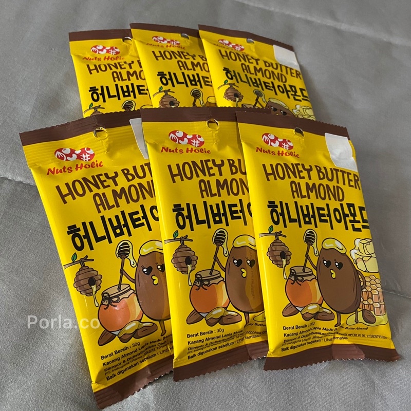 

Nuts Holic Honey Butter Almond 30 gr