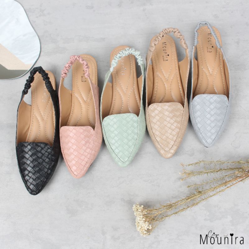 Diandra Flat Shoes By Ceisya Mounira