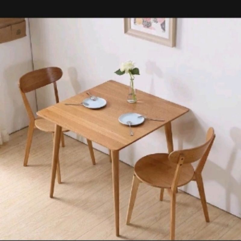 Meja Makan Minimalis Jati TPK Abangan - MENTAH