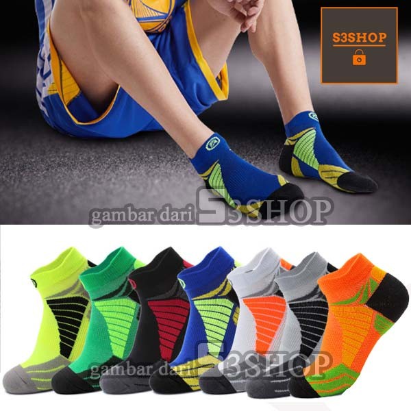 Kaos Kaki Pendek Basket Gym Jogging Sports Premium Socks Fit and Thick