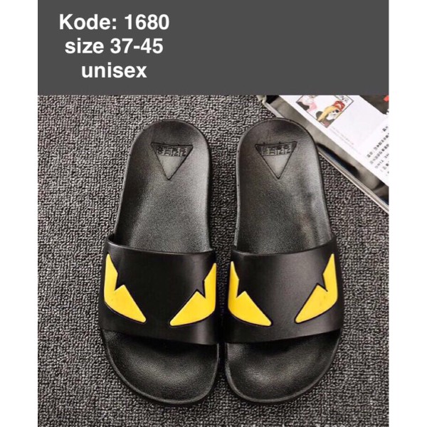 promo juara SANDAL FENDI / SLIPPERS FENDI KARET UNISEX