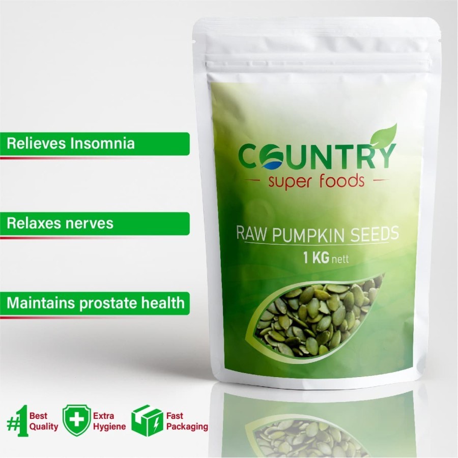 

1 Kg - Raw Pumpkin Seeds | Biji Labu Mentah