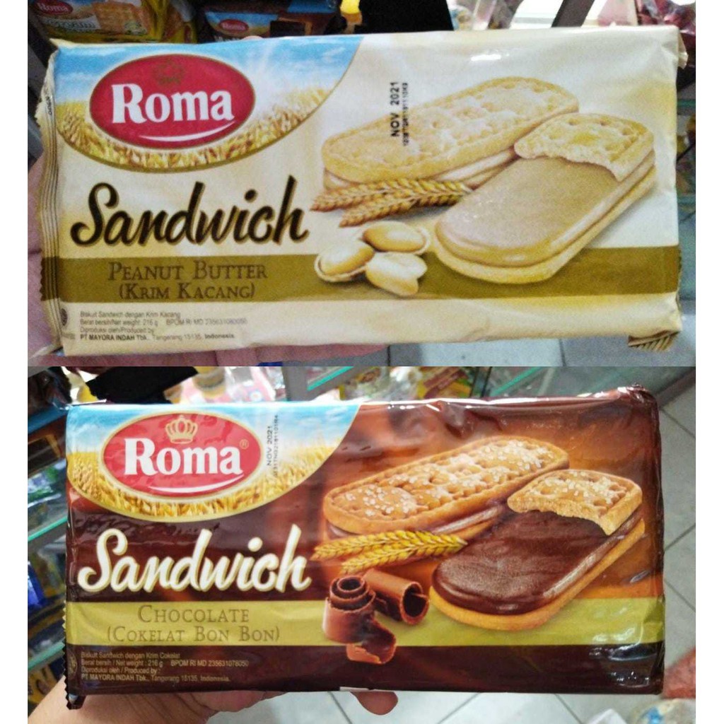 

Biskuit Roma Sandwich 216 gr