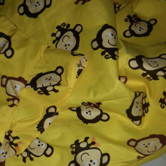  DASTER  KATUN KARAKTER BAJU  TIDUR KANCING DEPAN BUSUI BUMIL 