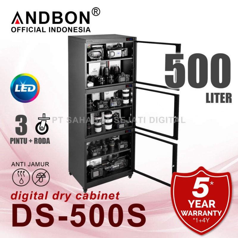 Dry box Dry cabinet Andbon DS 500 S