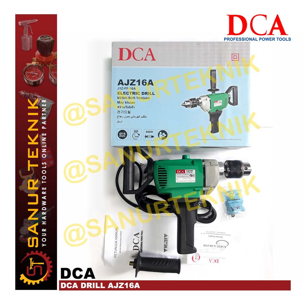 Mesin Bor Tangan DCA / Hand Drill DCA AJZ16A