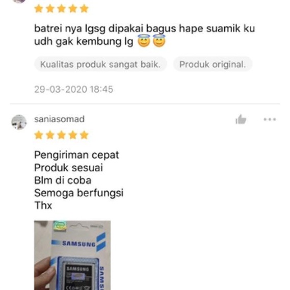 [SKU : 8P9VJ] EB-BG360CBE Baterai Batre Samsung J2 2015 J200 G360 J2 CORE PRIME Battery Original 200