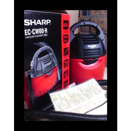 Ready Sharp Vacum Cleaner Ec-Cw60R Utk Basah Dan Kering