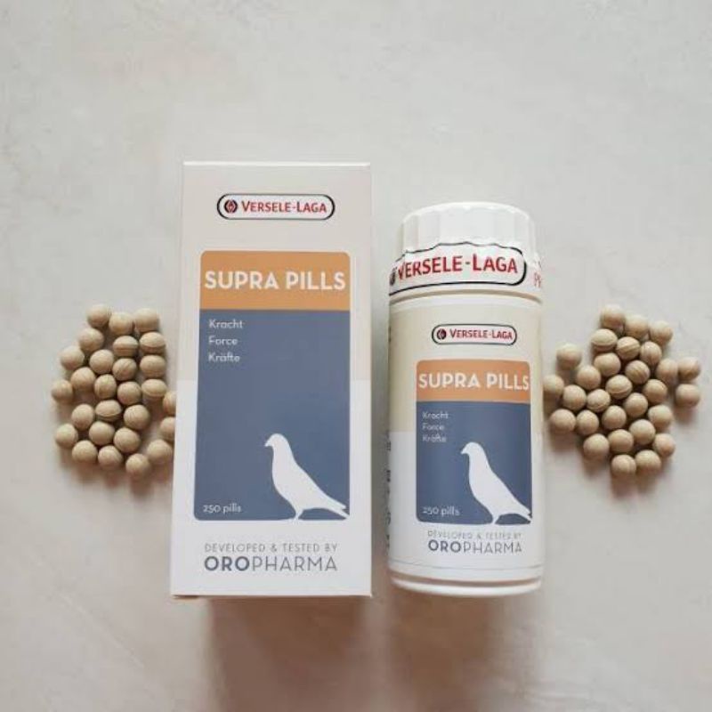 Supra pills verselaga suplemen doping merpati harga 10butir