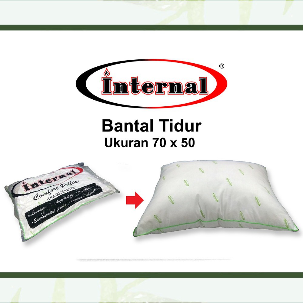 INTERNAL - Bantal Kepala atau Guling JUMBO (Bahan Silikon) Terlaris pilihan