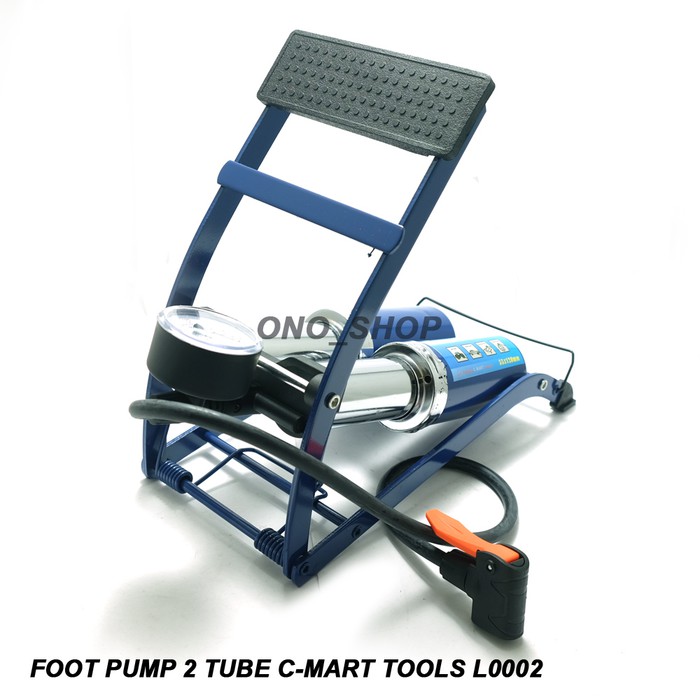 Foot Pump 2 Tube C-Mart Tools