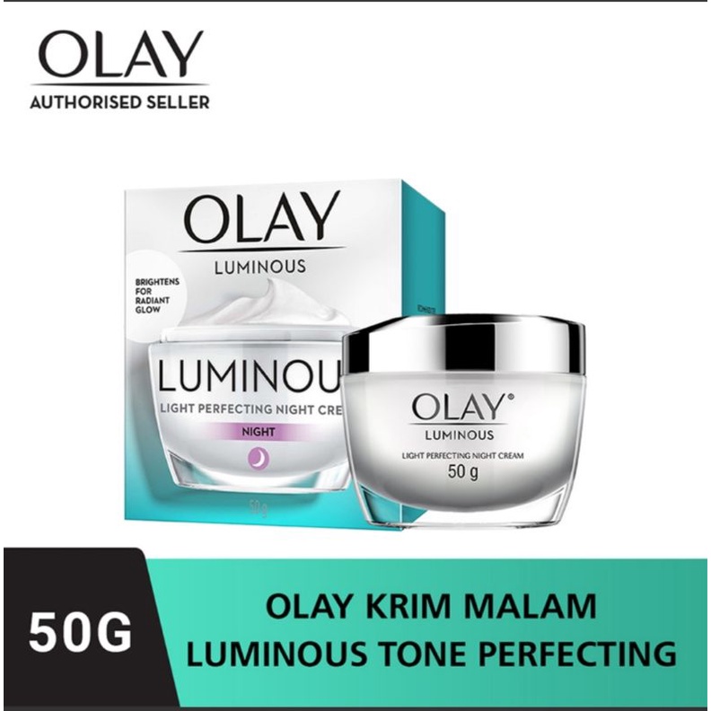 Olay Luminous Light Perfecting Night Cream 50 gr