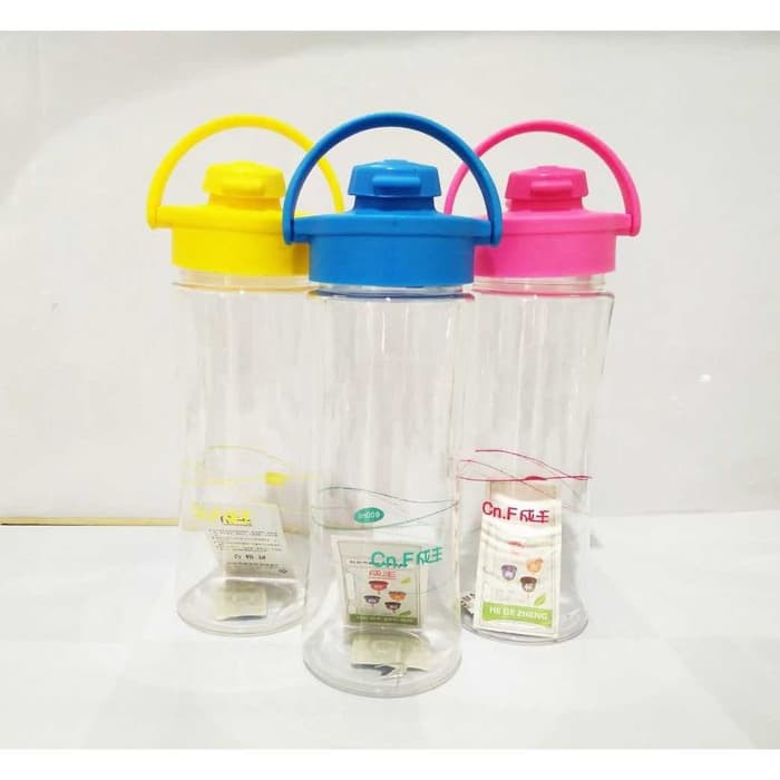 [COD] BOTOL MINUM PLASTIK BENING R-9118 600ML DENGAN SARINGAN BPA FREE